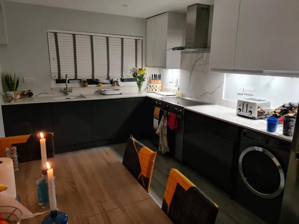 Completed kitchen and utility renovation